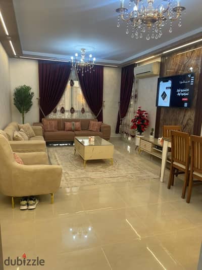 Fully furnished apartment for rent 131m first residence in Al Rehab City at a great price