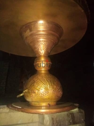طبق فاكهه نحاس