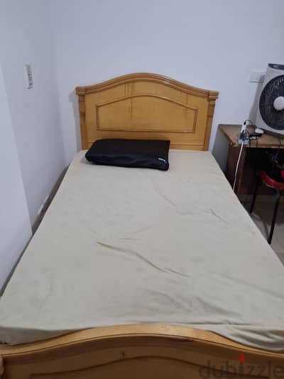 سرير 120 بالمرتبة