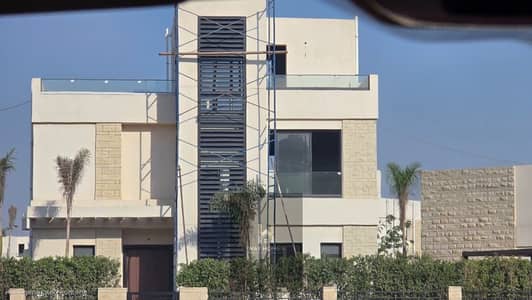 For sale in Al Noor City, detached villa model B, total old contract with down payment and installments