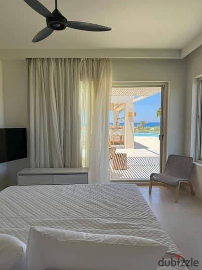 prime view chalet 3 bed fully finished for sale with installments in D-bay north coast el overlooking sea