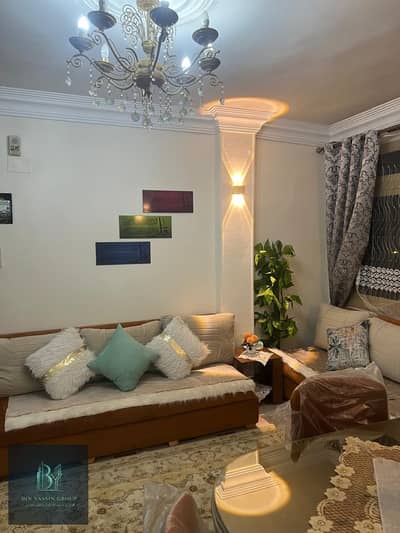 Apartment for rent in Sheikh Zayed, First District, in front of Americana Plaza and Capital Business Park and my minutes Hyper One