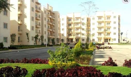 Apartment for Sale in Mostakbal Buildings, 12th District, Sheikh Zayed | 70 sqm | 2 Bedrooms | First Floor | Garden View