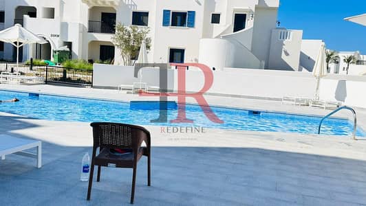 Chalet for rent with private garden directly to pool in Greek marassi north coast sidi abdelrahman