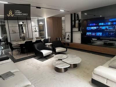Apartment for sale — finished with air-conditioning, located directly opposite the Diplomatic District in the New Administrative Capital.