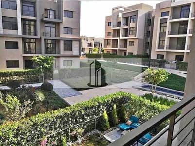 Ready-to-move-in apartment with kitchen and air conditioning, available for sale in installments within the Fifths Square compound in Moon Residence.