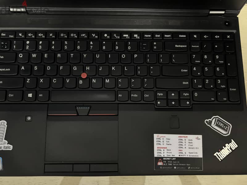 Laptop Thinkpad p50 1