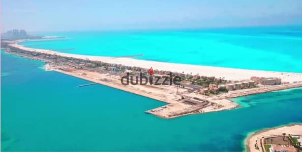 Chalet 91 SQM Hotel-Serviced with Lagoon View, Lowest Down Payment, and Installments Up to 10 Years in Marina 5