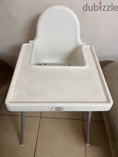 High chair for children