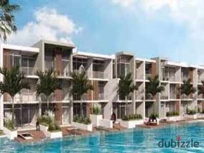 شاليه بتشطيب راقي بالتكيفات في Solare رأس الحكمة بجوار ماونتن فيو وسوديك