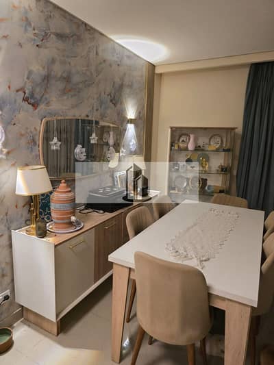Private penthouse with a roof for sale with a distinctive view of the Water Feature finished and ready to move in Avenue 90 Fifth Settlement South 90t