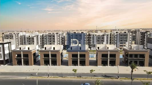 Apartment for sale 195 sqm, immediate delivery with a 15% down payment and installments over 10 years in the Rock Eden compound, October Gardens, next to Zewail University directly.