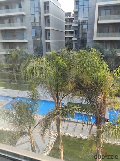 Luxury apartment for rent in Al Patio Oro Compound, Fifth Settlement