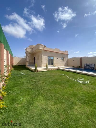 Luxury villa for sale in King Mariout - Prime location + complete privacy •