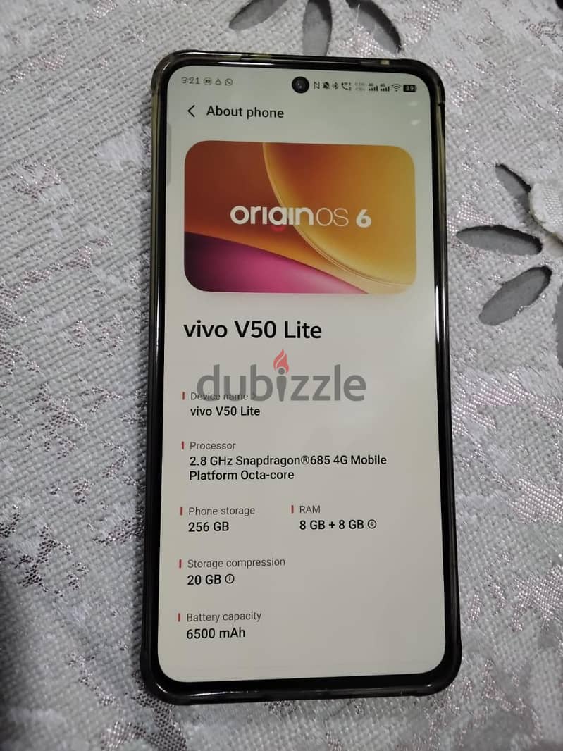 Vivo V50 lite 4G 6