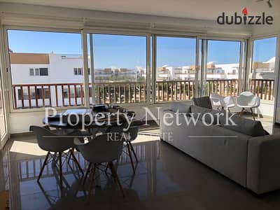 Fully Furnished 3BR Chalet 150m | Almaza Bay North Coast