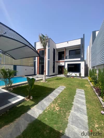فرصه نادره فيلا راقيه بحديقه خاصه في كينج مريوط| الإسكندريه •