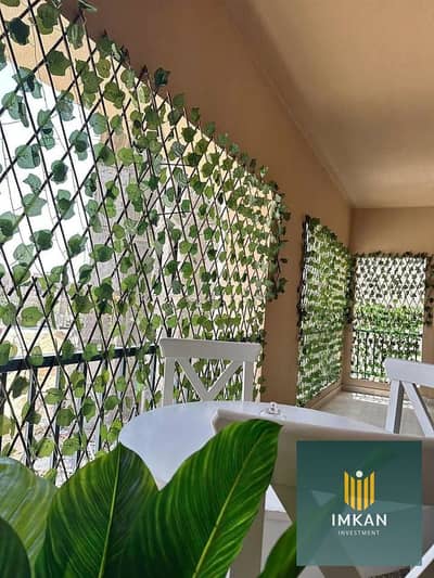 شقة 126م مبنية ومتشطبة garden view مفتوح - في كمبوند مايان الشروق - قرب مدينتي للبيع وبالتقسيط علي 10 سنين