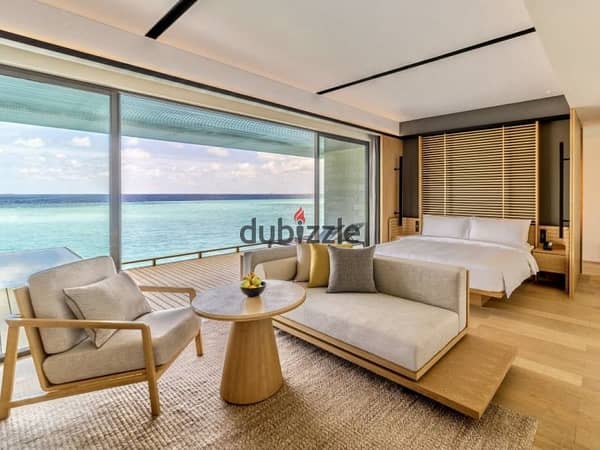 Direct from the Sea View, a chalet with a discount of 2.25 million is for sale in Ain Sokhna next to La Vista. It is unfinished, super deluxe, and rea
