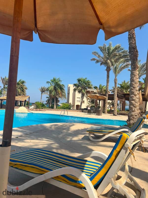 Direct from the Sea View, a chalet with a discount of 2.25 million is for sale in Ain Sokhna next to La Vista. It is unfinished, super deluxe, and rea