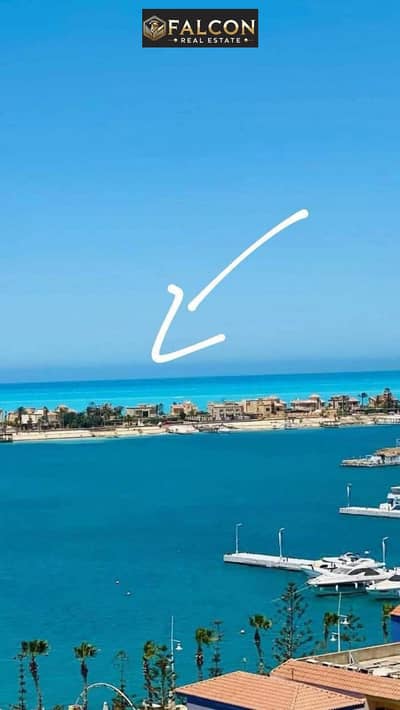 للبيه شاليه بفيو بحري بمقدم 425 الف+ تقسيط علي 10 سنين اميز ليوكيشن في مارينا 5 The island ومنطقة لسان الوزراء بجوار العلمين