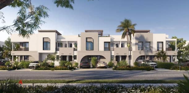 Townhouse villa for sale, early delivery, in O West 6th October Compound