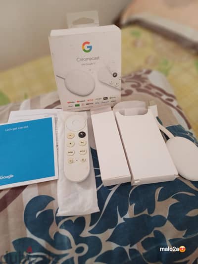 Google Chromecast with Google TV 4K - بحالة ممتازة