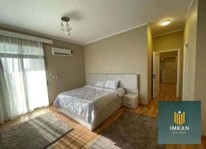 70m apartment fully finished for immediate delivery in Al-Burouj compound in front of the Global Medical Center - Al-Shorouk