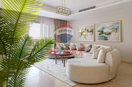 Modern furnished apartment with kitchen and air conditioning for rent in a prime location - inside Cairo Festival compound