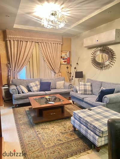 Fully Furnished Duplex for Rent in the Villas Area - Second District