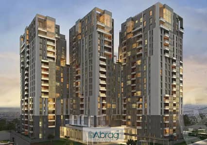Luxury hotel apartment 393m with furniture and appliances in AEON Towers | Panoramic view floor 11