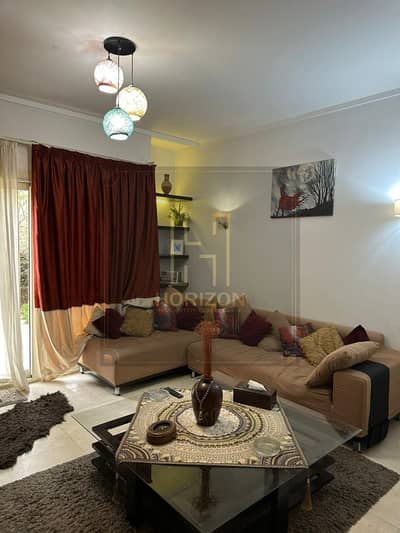 Furnished Studio with garden sale The Village Palm Hills