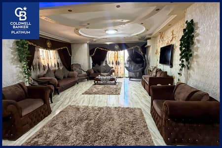 Furnished apartment for rent, 230 sqm, in Camp Caesar (steps away from Port Said Street) – ultra-luxurious finish – garage included.