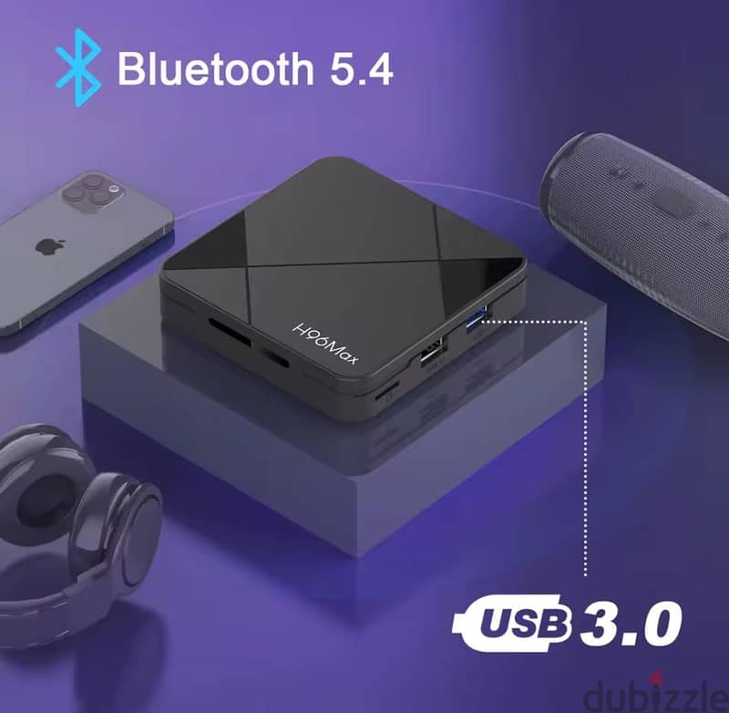 H96MAX Rockship 3518 Android 14 TV BOX 2+1( 3