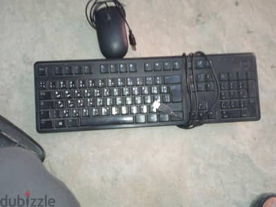 كيبوردDELL+موس DELL