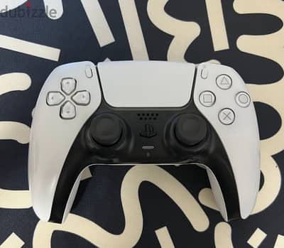 White PS5 Controller With TMR Analogs