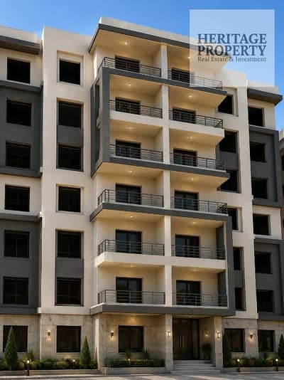 Apartment for sale in Al Shorouk, 3 bedrooms, fully finished, ready down payment and 10-year installments.