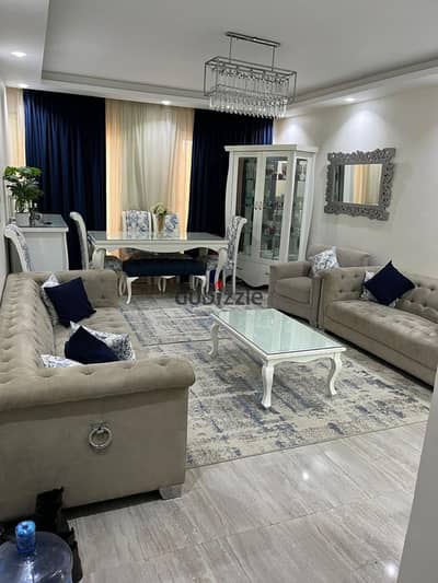 Apartment For Sale 130m in Janna October Super Lux Finishing - Overlooking the Family Arena