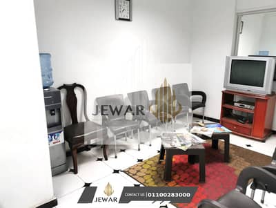 For Rent: Administrative apartment of 50 meters in Saba Pasha on Abdel Salam Aref Street