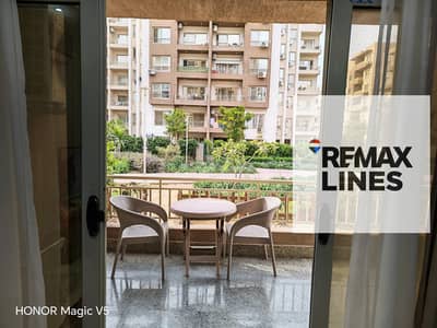 170m apartment with a 100m garden in Wosal Compound, with super deluxe finishing, garden view, and close to services