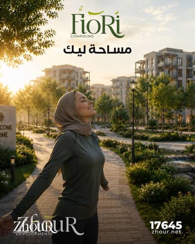 شقة بحديقة خاصه للبيع في كمبوند فيوري في قلب اكتوبر الجديدة 10% مقدم وقسط لحد 10 سنوات