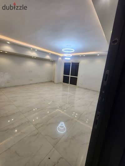 Ultra Super Lux Apartment 150 meters with a 120-meter garden, unique view for sale in Alkhamail Compound in Sheikh Zayed