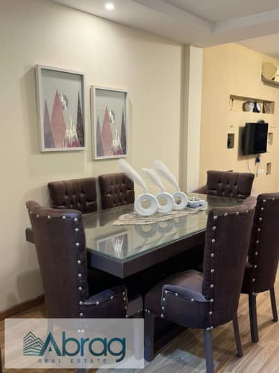 Apartment for rent, 134 sqm, 3 bedrooms, furnished and air-conditioned, in The Address Compound, Sheikh Zayed.