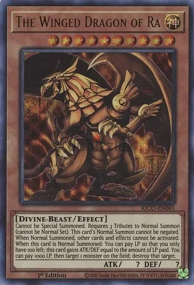 The Winged Dragon of Ra