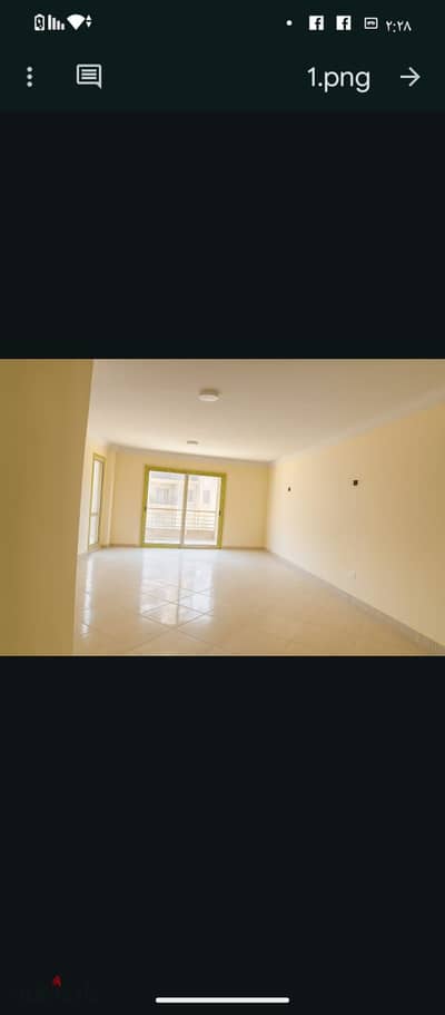 For sale an apartment in Dar Masr Compound, Al-Andalus, New Cairo, close to the American University and the Southern 90 in front of Hyde Park