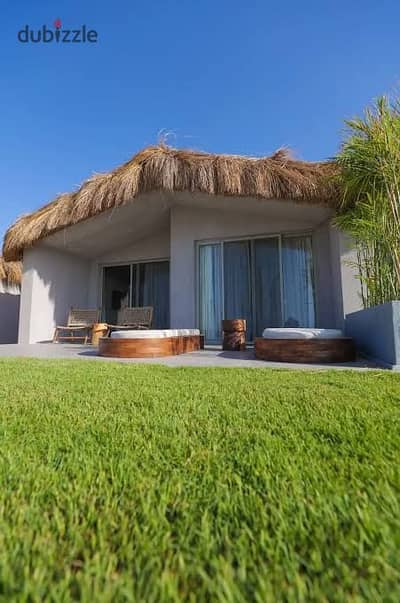 Fully Finished 95m Sea View Chalet for Sale in LYV Ras El Hekma by Gates – 2 Bedrooms, Master, 2 Baths, ACs, Prime Location