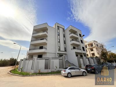 Apartment for sale, 280 sq m, in the Tourist Area, on the distinguished Abdel Moneim Riad Street. Semi-finished, ready for immediate occupancy. Corner