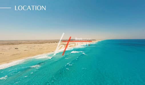 شاليه للبيع غرفتين 110متر دور متكرر فيو رائع - تشطيب كامل بالتكييفات - دبل فيو - موقع مميز جون سوديك راس الحكمه Ras El Hek Ras Al Hekma الساحل الشمالي