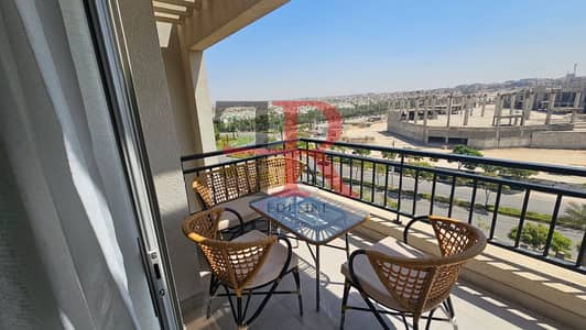 Apartment for rent fully furnished with open view in Cairo festival city new cairo