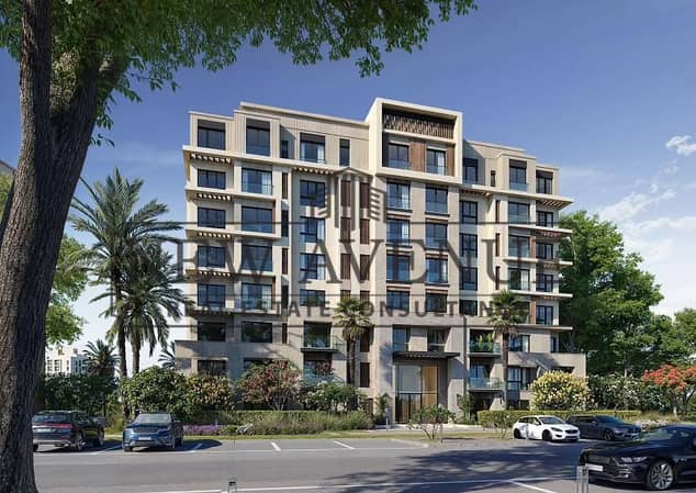 Lowest Down Payment and zero over Finished Apartment with kitchen and parking slot in City Gate Sapphire Residence New Cairo developed by Qatari Diar